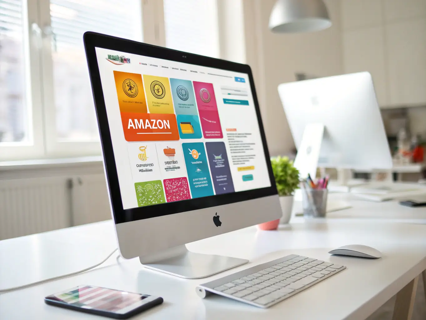 A professionally optimized product listing on Amazon, showcasing high-quality images, detailed descriptions, and customer reviews, emphasizing the benefits of Brandchief's optimization services.